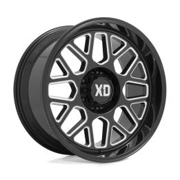 Alloy Wheel, XD Series XD849 GRENADE II, 20x10.0, ET -18, 5x127, 71.5, Black - EDK.ro