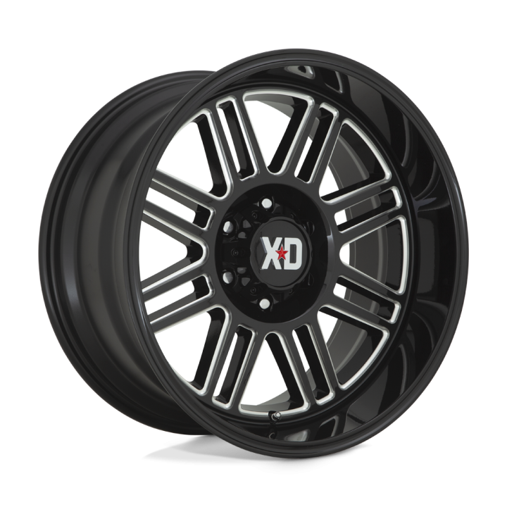 Alloy Wheel, XD Series XD850 CAGE, 20x10.0, ET -18, 5x127, 71.5, Black - EDK.ro