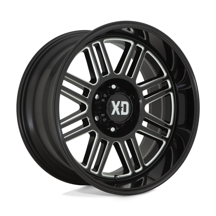 Alloy Wheel, XD Series XD850 CAGE, 20x10.0, ET -18, 5x127, 71.5, Black - EDK.ro