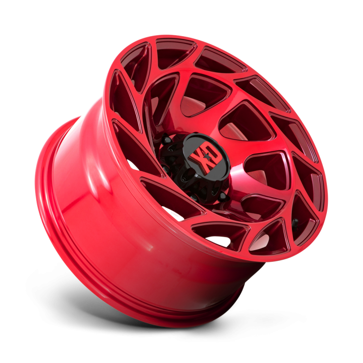 Alloy Wheel, XD Series XD860 ONSLAUGHT, 22x12.0, ET -44, 5x127, 71.5, Red - EDK.ro
