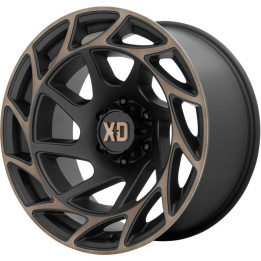Jantă de Aluminiu, XD Series XD860 ONSLAUGHT, 20x9.0, ET 0, 5x127, 71.5, Negru - EDK.ro