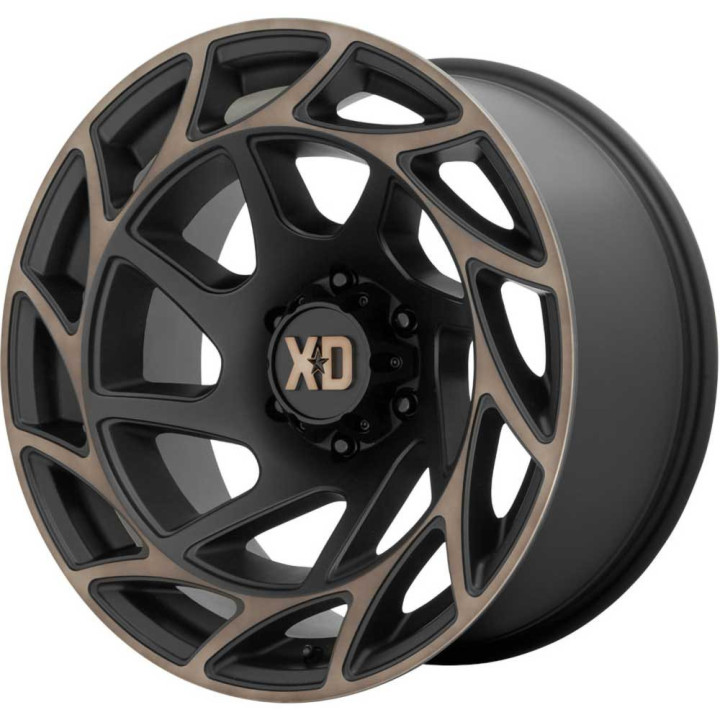 Jantă de Aluminiu, XD Series XD860 ONSLAUGHT, 20x9.0, ET 0, 5x127, 71.5, Negru - EDK.ro