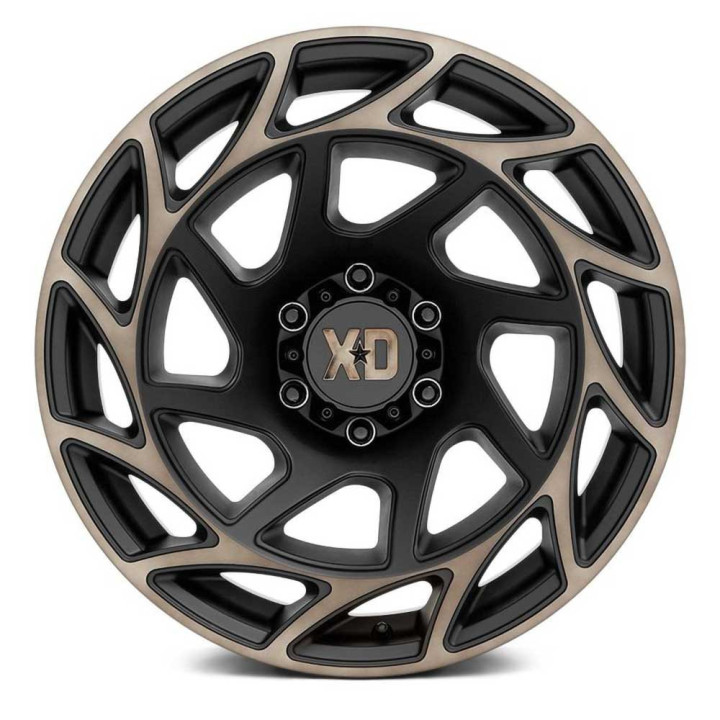 Alloy Wheel, XD Series XD860 ONSLAUGHT, 20x9.0, ET 0, 5x127, 71.5, Black - EDK.ro