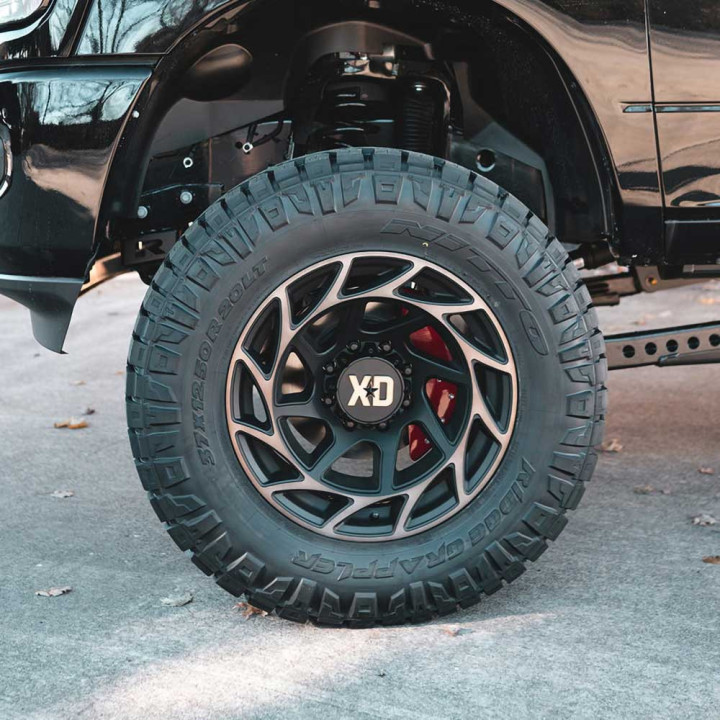 Alloy Wheel, XD Series XD860 ONSLAUGHT, 20x9.0, ET 0, 5x127, 71.5, Black - EDK.ro