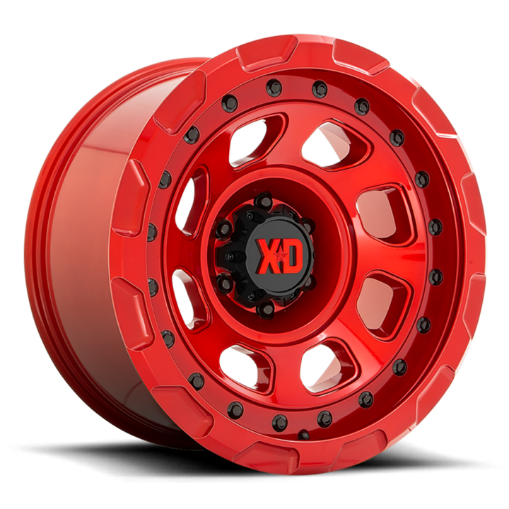 Alloy Wheel, XD Series XD861 STORM, 20x10.0, ET -18, 5x127, 71.5, Red - EDK.ro
