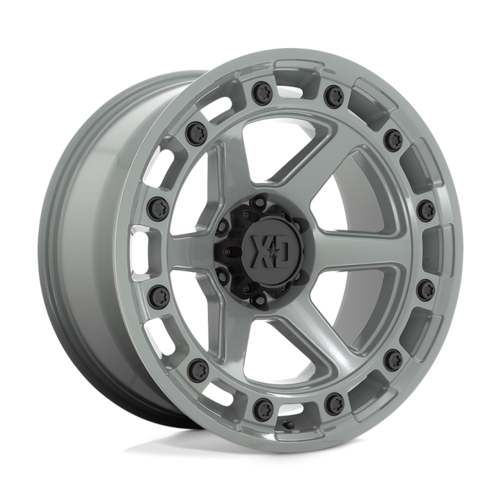 Jantă de Aluminiu, XD Series XD862 RAID, 17x9.0, ET 0, 5x127, 71.5, Gri - EDK.ro
