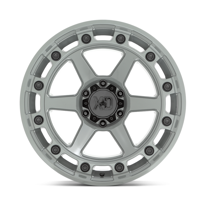 Alloy Wheel, XD Series XD862 RAID, 17x9.0, ET 0, 5x127, 71.5, Gray - EDK.ro