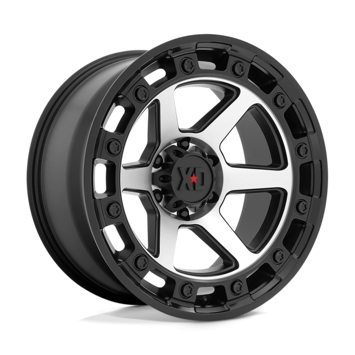 Alloy Wheel, XD Series XD862 RAID, 17x9.0, ET 0, 5x127, 71.5, Black - EDK.ro