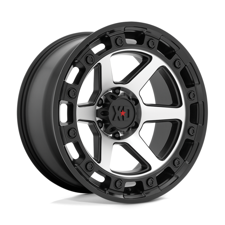 Jantă de Aluminiu, XD Series XD862 RAID, 20x10.0, ET -18, 5x127, 71.5, Negru - EDK.ro