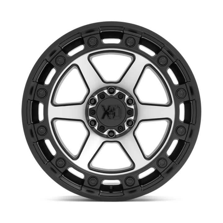 Alloy Wheel, XD Series XD862 RAID, 20x10.0, ET -18, 5x127, 71.5, Black - EDK.ro