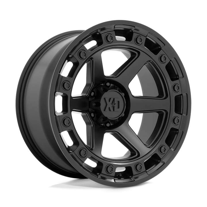 Jantă de Aluminiu, XD Series XD862 RAID, 17x9.0, ET 0, 5x127, 71.5, Negru - EDK.ro