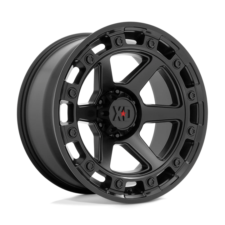 Alloy Wheel, XD Series XD862 RAID, 20x10.0, ET -18, 5x127, 71.5, Black - EDK.ro