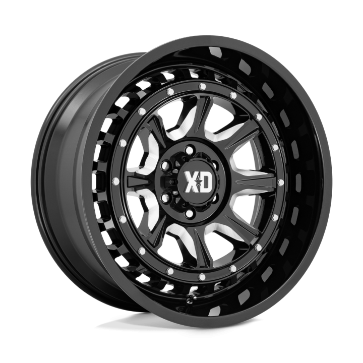 Alloy Wheel, XD Series XD866 OUTLANDER, 20x10.0, ET -36, 5x127, 71.5, Black - EDK.ro