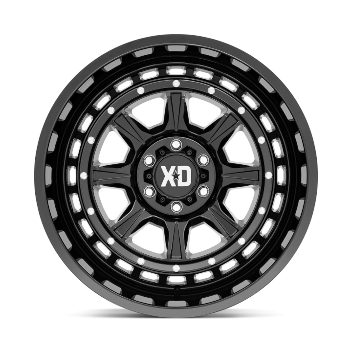 Alloy Wheel, XD Series XD866 OUTLANDER, 20x10.0, ET -36, 5x127, 71.5, Black - EDK.ro