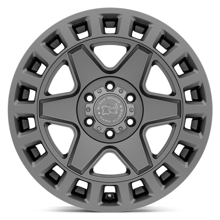 Alloy Wheel, Black Rhino YORK, 20x9.0, ET -12, 5x127, 71.5, Gunmetal - EDK.ro