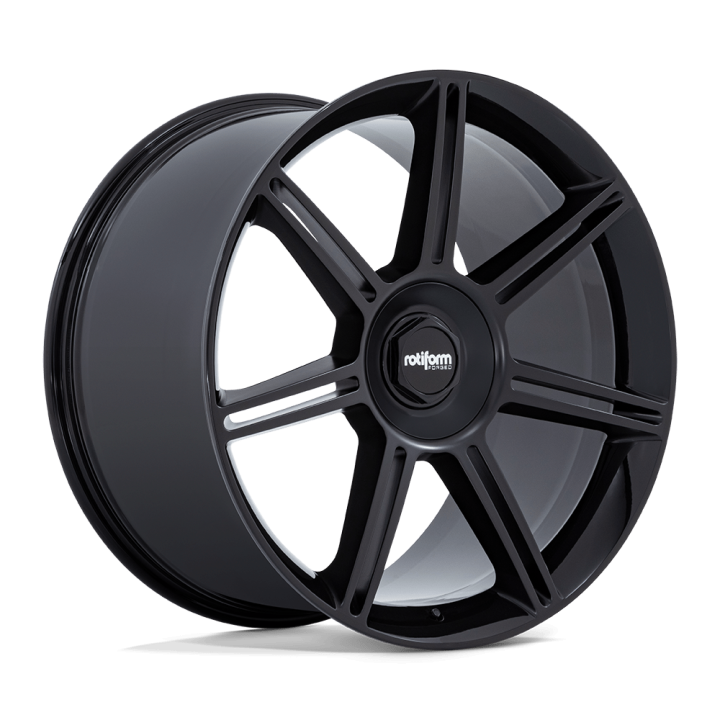 Jantă de Aluminiu, Rotiform FRA M-black, 22x10.0, ET 56, 5x130, 71.5, Negru - EDK.ro