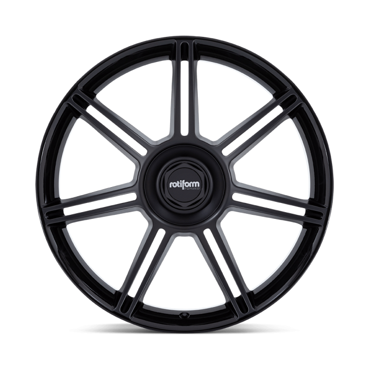 Alloy Wheel, Rotiform FRA M-black, 22x10.0, ET 56, 5x130, 71.5, Black - EDK.ro