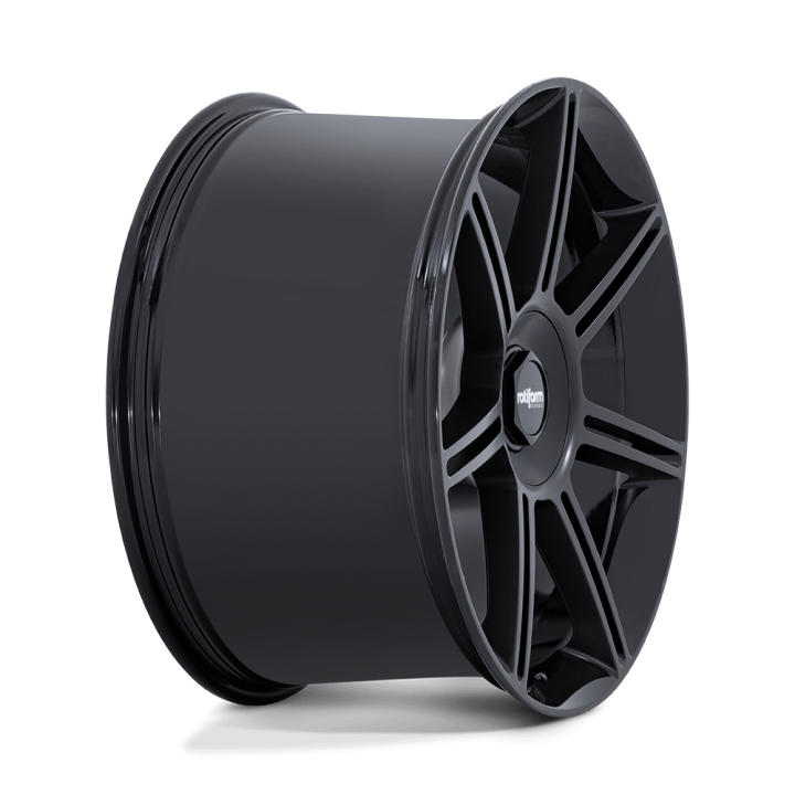 Alloy Wheel, Rotiform FRA M-black, 22x10.0, ET 56, 5x130, 71.5, Black - EDK.ro