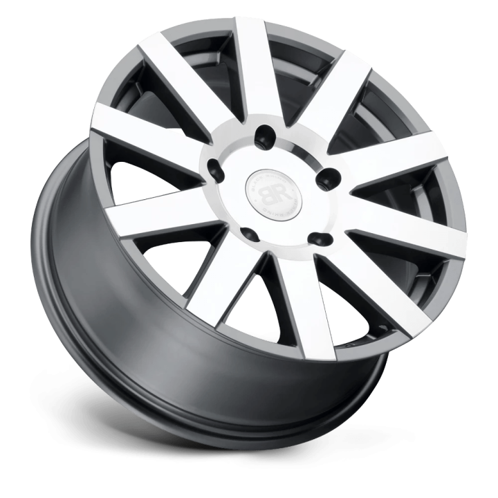 Jantă de Aluminiu, Black Rhino, 18x8.0, ET 48, 5x130, 84.1, Gri Metalizat - EDK.ro