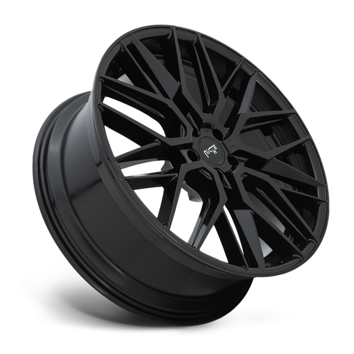 Alloy Wheel, Niche Road Wheels M224 GAMMA, 24x10.0, ET 35, 5x130, 84.1, Black - EDK.ro
