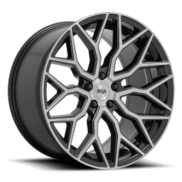 Alloy Wheel, Niche Road Wheels M262 MAZZANTI, 22x10.0, ET 30, 5x130, 84.1, Black - EDK.ro