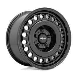 Alloy Wheel, Rotiform R191 STL, 18x9.0, ET 25, 5x130, 84.1, Black - EDK.ro