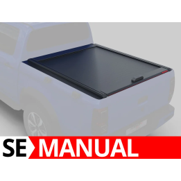 Manual Roll Top Tonneau Bed Cover, Tessera 4x4 SE, Isuzu D-Max Double Cab 2012 - 2020 - EDK.ro