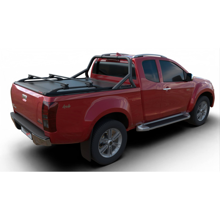 Manual Roll Top Tonneau Bed Cover, Tessera 4x4 SE, Isuzu D-Max Extra Cab 2012 - 2020 - EDK.ro
