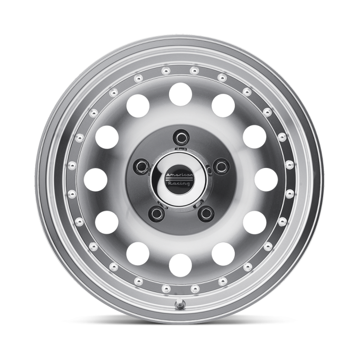 Alloy Wheel, American Racing AR62 OUTLAW II, 15x8.0, ET -19, 5x139.7, 108, Polished - EDK.ro