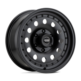Jantă de Aluminiu, American Racing AR62 OUTLAW II, 15x7.0, ET -6, 5x139.7, 108, Negru - EDK.ro