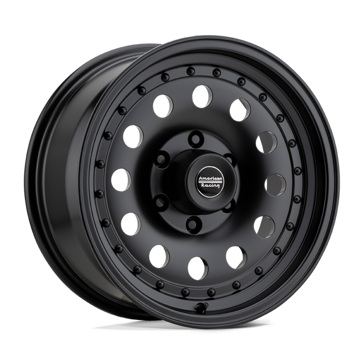 Alloy Wheel, American Racing AR62 OUTLAW II, 15x7.0, ET -6, 5x139.7, 108, Black - EDK.ro