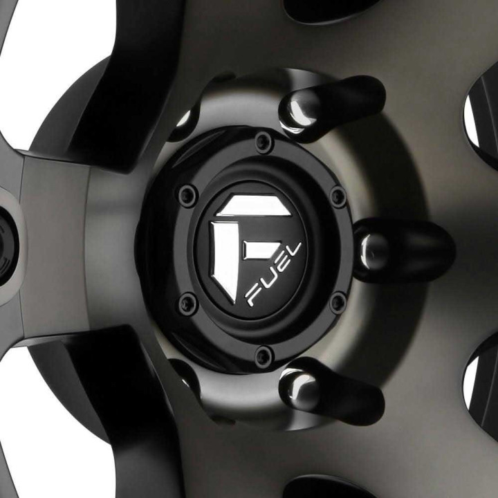 Alloy Wheel, FUEL D564 BEAST, 20x9.0, ET 1, 5x139.7, 108, Black - EDK.ro