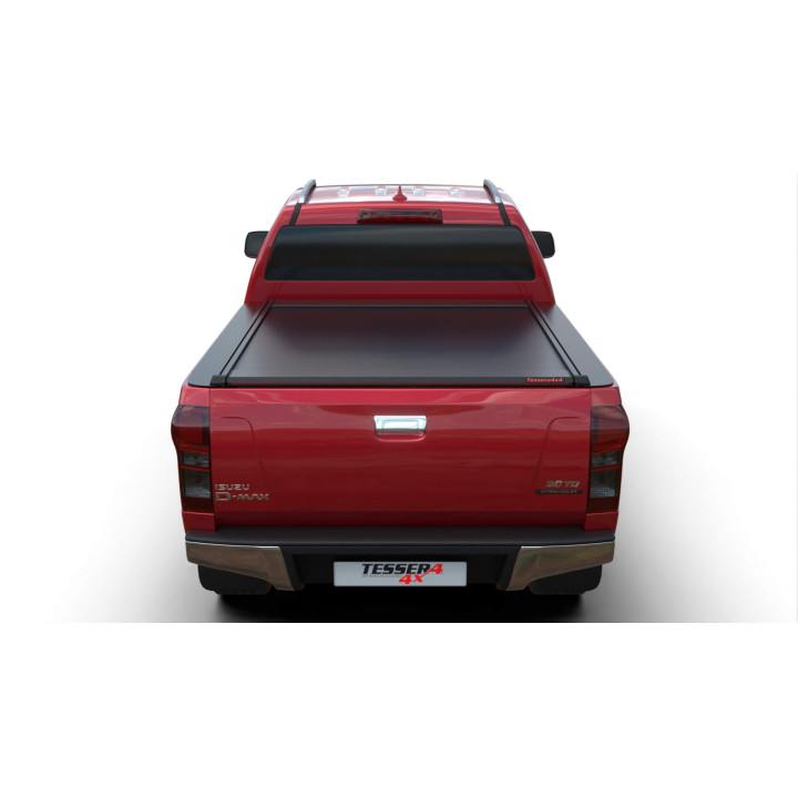 Manual Roll Top Tonneau Bed Cover, Tessera 4x4 SE, Isuzu D-Max Extra Cab 2012 - 2020 - EDK.ro