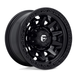 Alloy Wheel, FUEL D694 COVERT, 15x8.0, ET -12, 5x139.7, 108, Black - EDK.ro