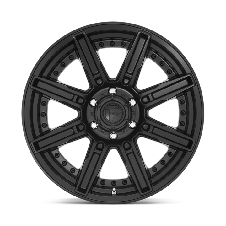 Alloy Wheel, FUEL D709 ROGUE, 20x9.0, ET 1, 5x139.7, 78.1, Black - EDK.ro
