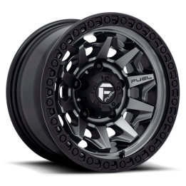 Jantă de Aluminiu, FUEL D716 COVERT, 15x8.0, ET -19, 5x139.7, 108, Negru - EDK.ro