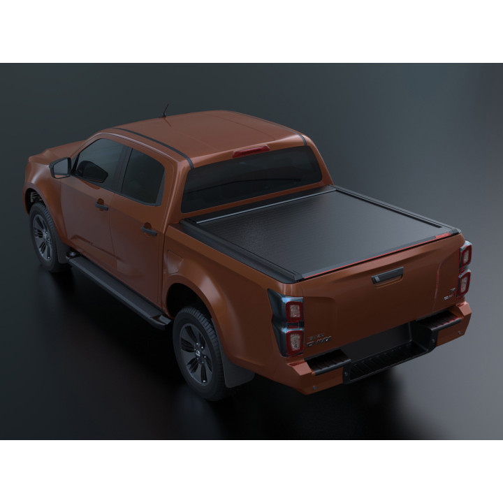 Manual Roll Top Tonneau Bed Cover, Tessera 4x4 SE, Isuzu D-Max Double Cab 2021 - Present - EDK.ro
