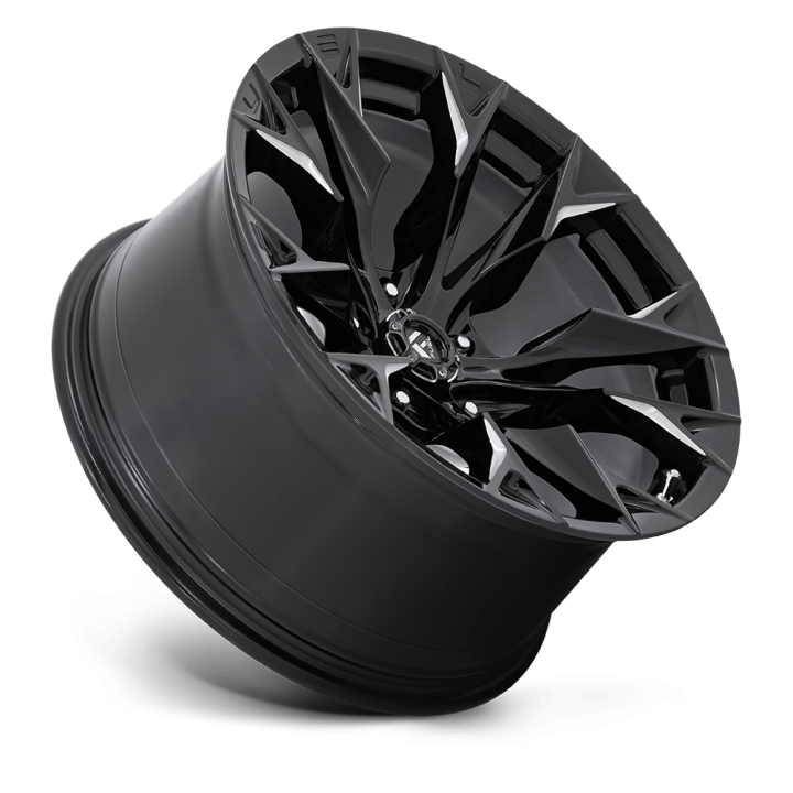 Alloy Wheel, FUEL D803 FLAME, 20x10.0, ET -18, 5x139.7, 78.1, Black - EDK.ro