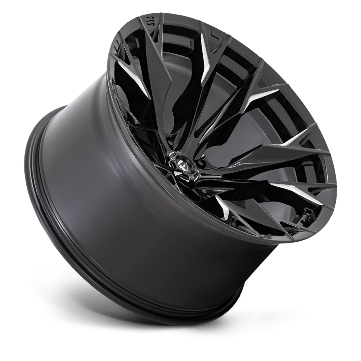 Alloy Wheel, FUEL D803 FLAME, 22x12.0, ET -44, 5x139.7, 78.1, Black - EDK.ro