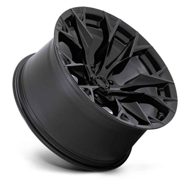 Alloy Wheel, FUEL D804 FLAME, 20x10.0, ET -18, 5x139.7, 78.1, Black - EDK.ro
