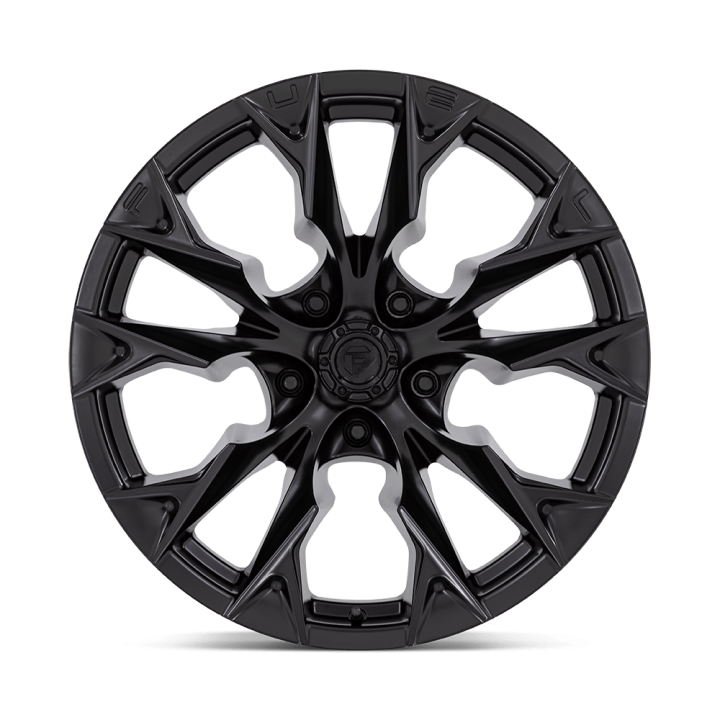 Alloy Wheel, FUEL D804 FLAME, 20x10.0, ET -18, 5x139.7, 78.1, Black - EDK.ro