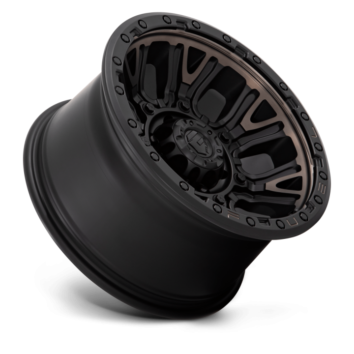 Alloy Wheel, FUEL D824 TRACTION, 20x9.0, ET 1, 5x139.7, 78.1, Black - EDK.ro
