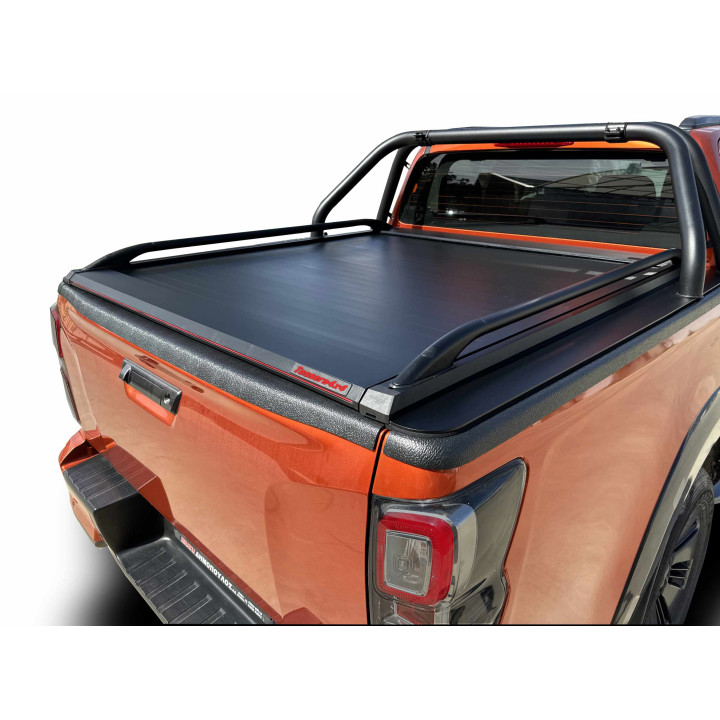 Manual Roll Top Tonneau Bed Cover, Tessera 4x4 SE, Isuzu D-Max Double Cab 2021 - Present - EDK.ro