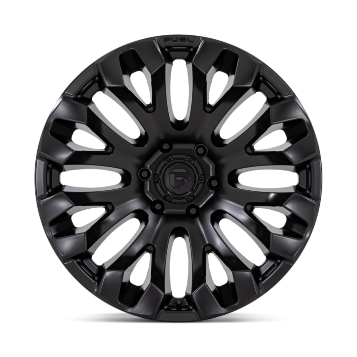 Jantă de Aluminiu, FUEL D831 QUAKE, 18x9.0, ET 1, 5x139.7, 78.1, Negru - EDK.ro