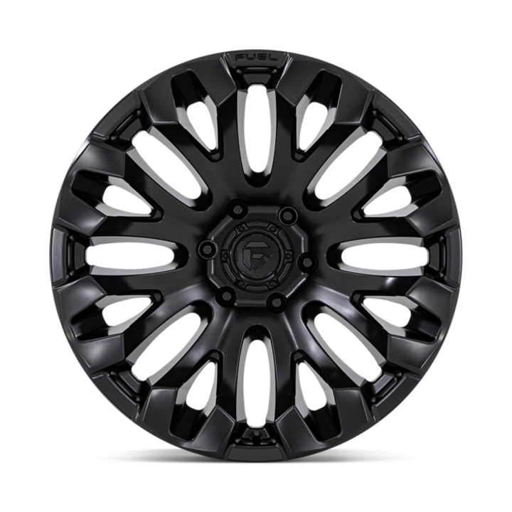 Jantă de Aluminiu, FUEL D831 QUAKE, 20x9.0, ET 1, 5x139.7, 78.1, Negru - EDK.ro