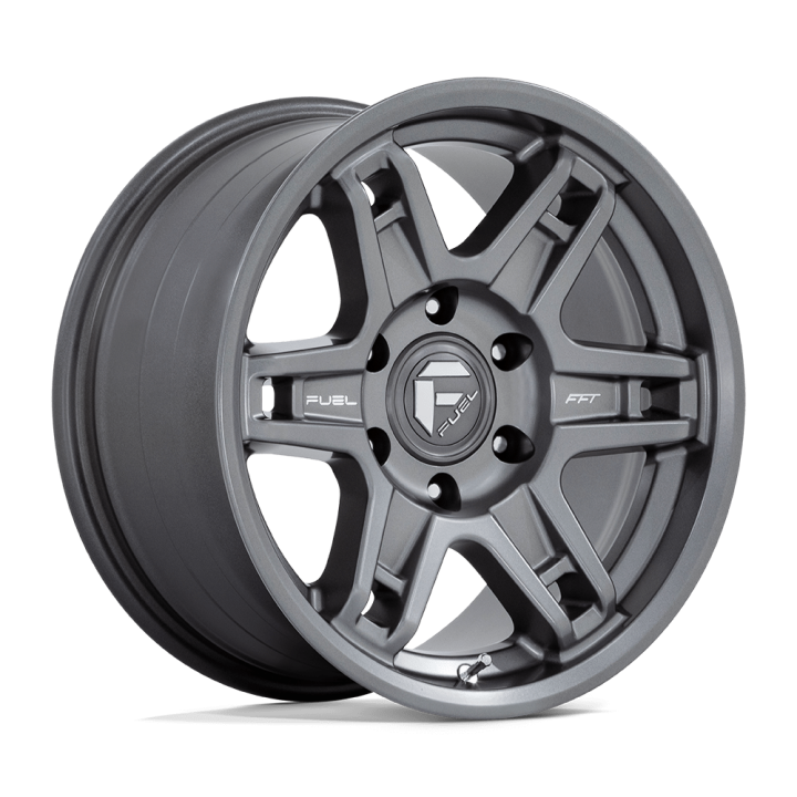 Alloy Wheel, FUEL D838 SLAYER, 20x9.0, ET 1, 5x139.7, 78.1, Gunmetal - EDK.ro