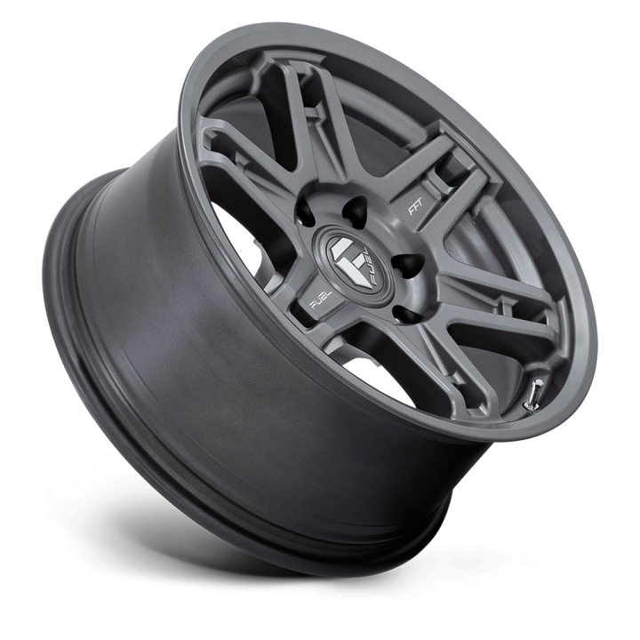 Jantă de Aluminiu, FUEL D838 SLAYER, 20x9.0, ET 1, 5x139.7, 78.1, Gri Metalizat - EDK.ro
