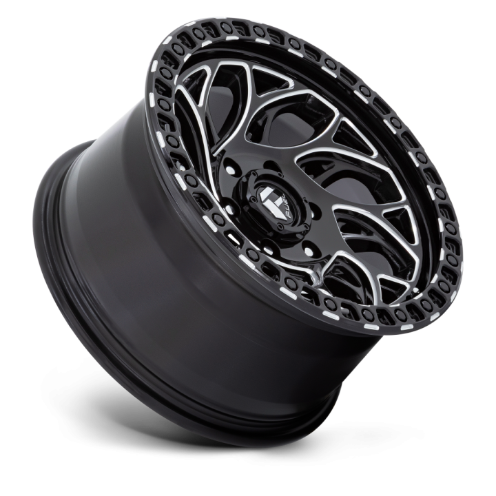 Alloy Wheel, FUEL D840 RUNNER, 15x10.0, ET -43, 5x139.7, 108, Black - EDK.ro