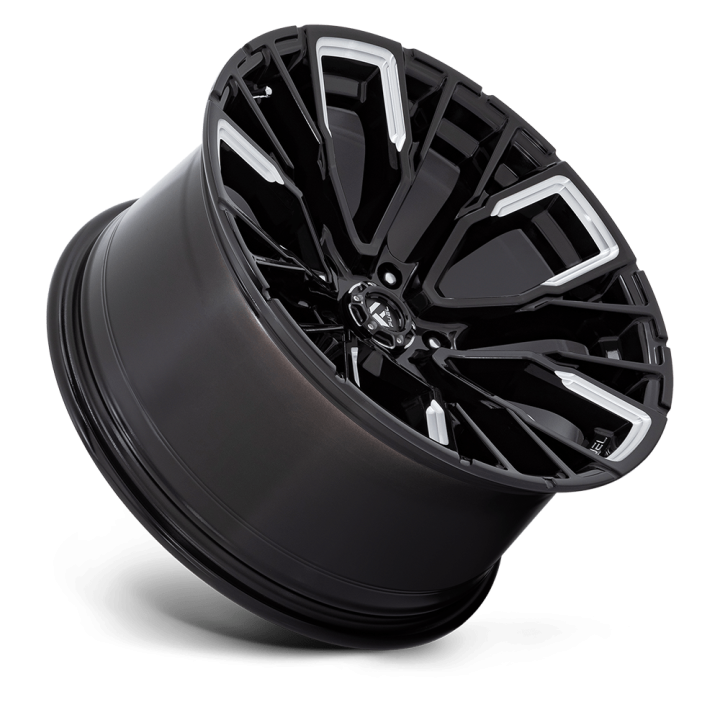 Alloy Wheel, FUEL D849 REBAR, 20x10.0, ET -18, 5x139.7, 78.1, Black - EDK.ro