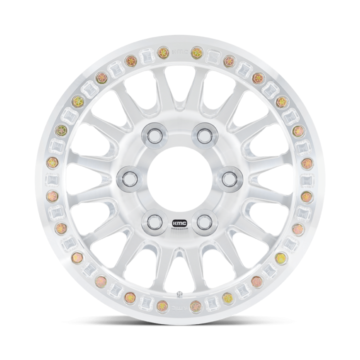 Alloy Wheel, KMC KM445 IMPACT FORGED Beadlock, 17x9.0, ET -12, 5x139.7, 108 - EDK.ro